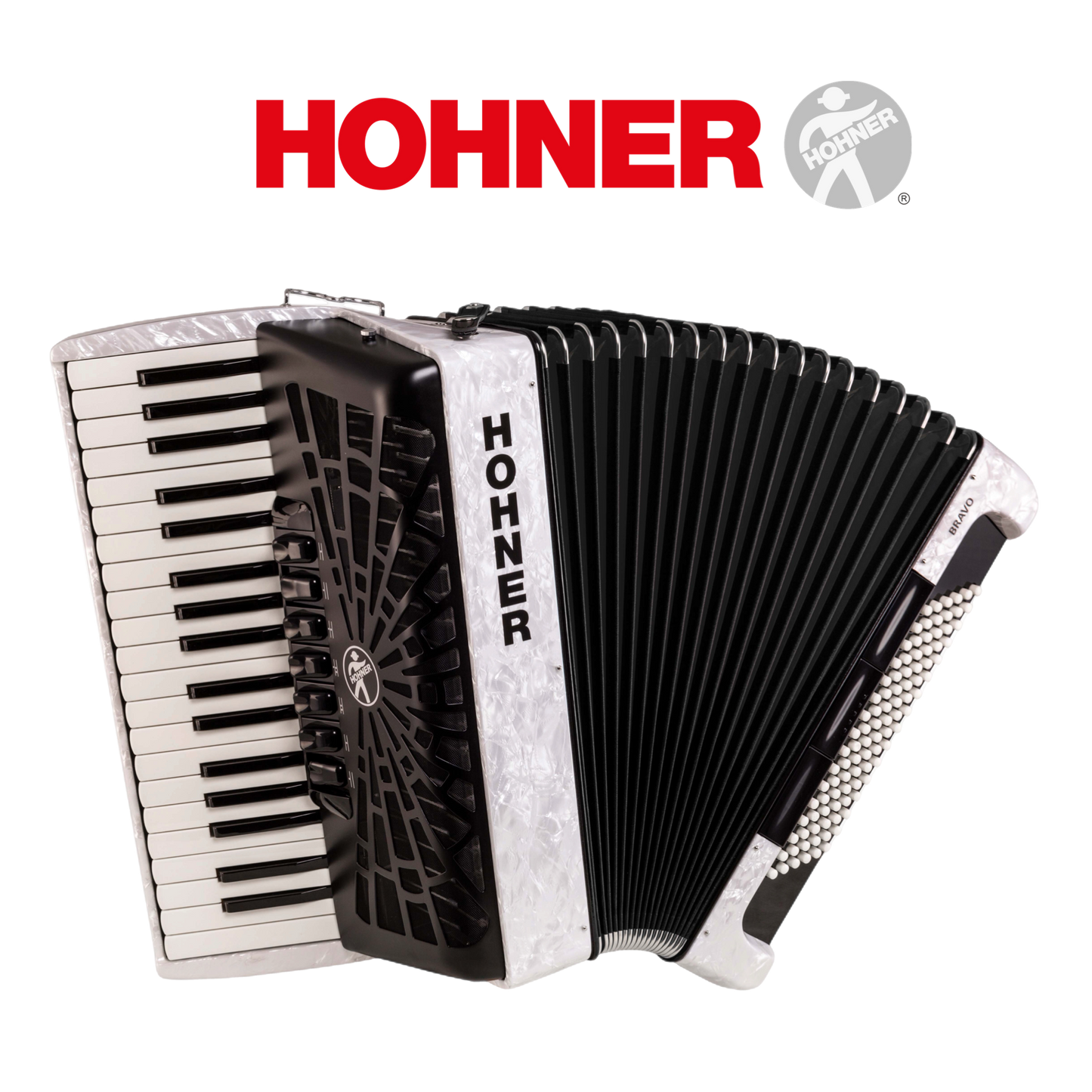 Accordeon-chromatique-Hohner-Bravo-III-96-Silent-Key-blanc